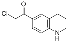 Ethanone, 2-chloro-1-(1,2,3,4-tetrahydro-6-quinolinyl)- (9CI) 结构式