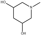 1-甲基-3,5-哌啶二醇 结构式