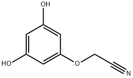 Acetonitrile, (3,5-dihydroxyphenoxy)- (9CI) 结构式