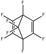 OCTAFLUOROBICYCLO[2,2,1]HEPTA-2,5-DIENE 结构式