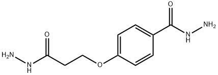 p-(3-hydrazino-3-oxopropoxy)benzohydrazide 结构式