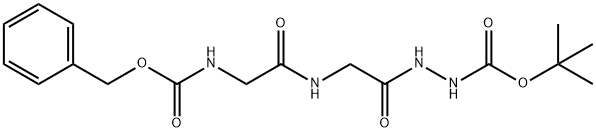 Z-GLY-GLY-NHNH-BOC 结构式