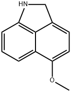 Benz[cd]indole, 1,2-dihydro-5-methoxy- (9CI) 结构式