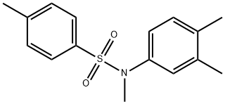 N-(3,4-Dimethylphenyl)-N,4-dimethyl-benzenesulfonamide 结构式