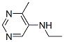 5-Pyrimidinamine, N-ethyl-4-methyl- (9CI) 结构式