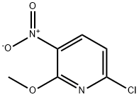 2-甲氧基-3-硝基-6-氯吡啶 结构式