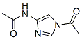 Acetamide, N-(1-acetyl-1H-imidazol-4-yl)- (9CI) 结构式