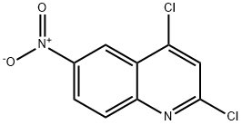 2,4-二氯-6-硝基喹啉 结构式