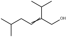 2-isopropyl-5-methylhex-2-en-1-ol 结构式