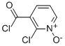 3-Pyridinecarbonylchloride,2-chloro-,1-oxide(9CI) 结构式