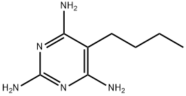 5-butylpyrimidine-2,4,6-triamine 结构式