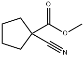 1-氰基环戊烷羧酸甲酯 结构式