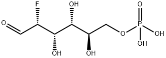 2-脱氧-2-氟-D-葡萄糖6-磷酸钡盐 结构式