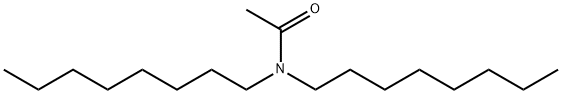 N,N-二辛基乙酰胺 结构式