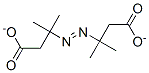 1,1'-azobis(1-methylethyl) diacetate 结构式