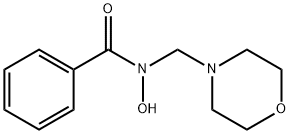 N-(4-Morpholinylmethyl)benzohydroxamic acid 结构式