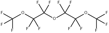 全氟(二乙二醇二甲醚) 结构式