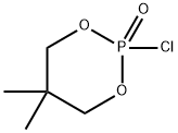 5,5-二甲基-2-氯-1,3,2-二氧磷杂己内酰磷酸酯 结构式