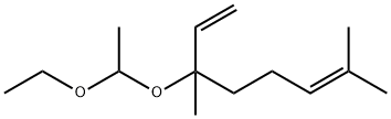 3,7-二甲基-3-(1-乙氧乙氧基)-1,6-辛二烯 结构式