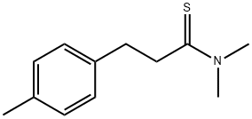 Benzenepropanethioamide,  N,N,4-trimethyl- 结构式