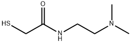 Acetamide, N-[2-(dimethylamino)ethyl]-2-mercapto- (9CI) 结构式