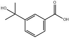 3-(1-羟基-1-甲基乙基)苯甲酸 结构式