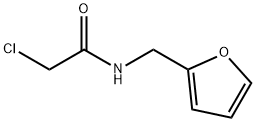 2-氯-N-呋喃甲基乙酰胺 结构式