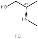 (S)-2-(甲基氨基)丙烷-1-醇盐酸盐 结构式