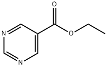 5-嘧啶甲酸乙酯 结构式
