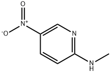 2-甲基氨基-5-硝基吡啶 结构式