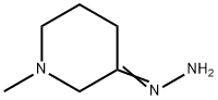 3-Piperidinone,1-methyl-,hydrazone(9CI) 结构式