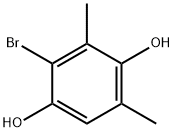 1,4-Benzenediol, 2-bromo-3,5-dimethyl- (9CI) 结构式