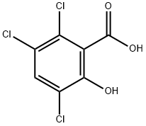 3,5,6-三氯水杨酸 结构式