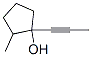 Cyclopentanol, 2-methyl-1-(1-propynyl)- (9CI) 结构式