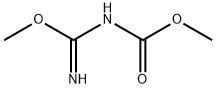 N-甲氧羰基-O-甲基异脲 结构式
