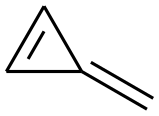 Methylenecyclopropene 结构式