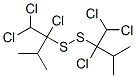 Isopropyl(1,2,2-trichloroethyl) persulfide 结构式