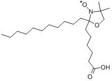 7-氮氧自由基硬脂酸 结构式