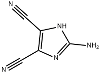 2-氨基-4,5-咪唑二腈 结构式