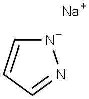 1H-pyrazole, sodium salt 结构式