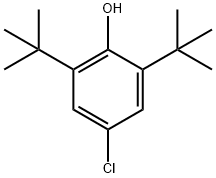 2,6-二叔丁基-4-氯苯酚 结构式