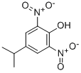 4-isopropyl-2,6-dinitrophenol  结构式