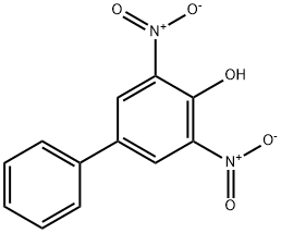 3,5-DINITRO-BIPHENYL-4-OL 结构式