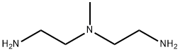 氮位-甲基-2,2`-二氨基二乙胺 结构式
