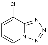 8-氯四唑[1,5-A]砒啶 结构式