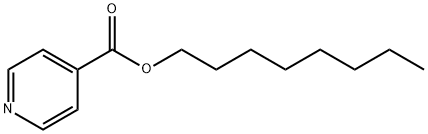 NICOTINIC ACID N-OCTYL ESTER 结构式