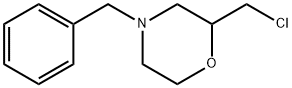 4-苄基-2-(氯甲基)吗啉 结构式