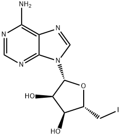 5-碘-5-脱氧环磷腺苷 结构式