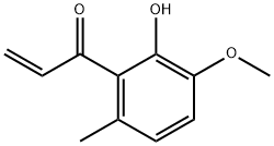 1-(2-Hydroxy-3-methoxy-6-methylphenyl)-2-propen-1-one 结构式