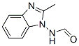 Formamide, N-(2-methyl-1H-benzimidazol-1-yl)- (9CI) 结构式